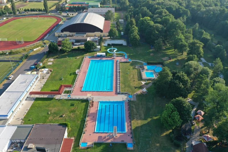 Koupaliště Kadaň - ubytování