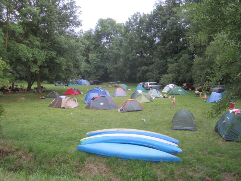 Stodola Nové Mlýny - tábořiště