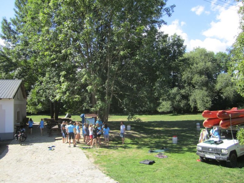 Stodola Nové Mlýny - tábořiště