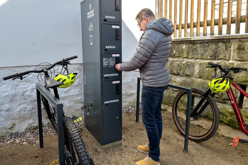 Úschovna kol a zavazadel Turnov